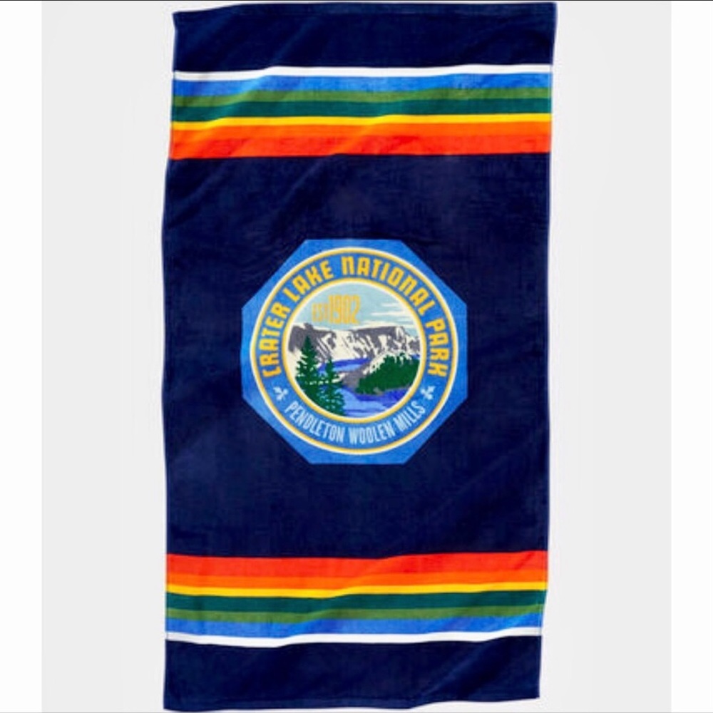NEW Pendleton Crater Lake Beach Spa Bath Towel
